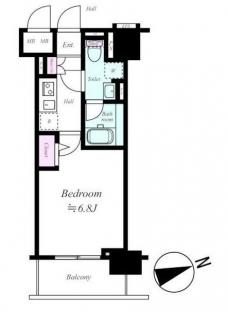 メインステージ蒲田Vの間取り図