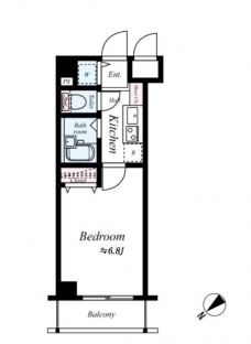 グラントゥルース中野江原町の間取り図
