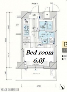 メインステージ押上IIIの間取り図