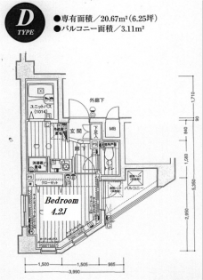 メインステージ南麻布の間取り図