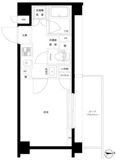 ルーブル東蒲田七番館の間取り図