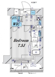 メインステージ三ノ輪EASTの間取り図