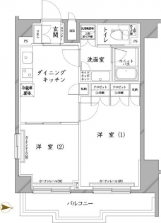 ルーブル大森町の間取り図