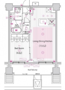 ガーラ・グランディ大森西の間取り図