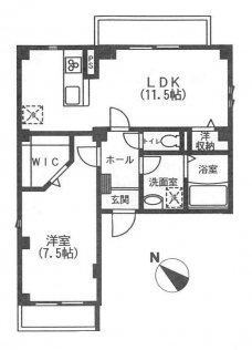 クレアフォートの間取り図