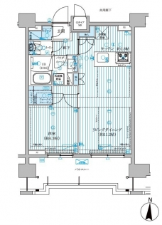 メインステージ菊川の間取り図