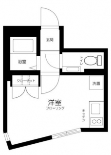 オーパスワン松庵の間取り図