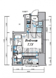メインステージ新御徒町の間取り図
