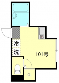 ネオス葛西の間取り図