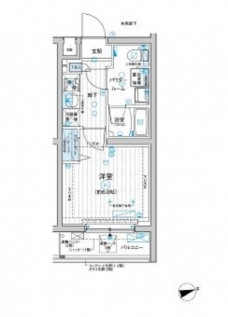 メインステージ立川IIIの間取り図