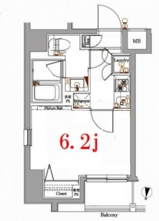 アクサス桜台Sta.の間取り図