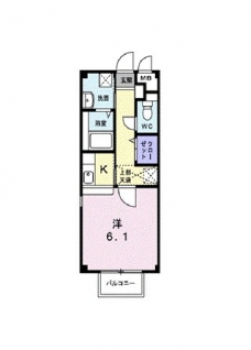 パークサイド久我山の間取り図