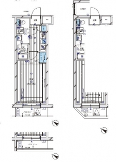 メインステージ新宿中井の間取り図