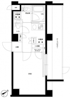 ルーブル目黒不動前の間取り図