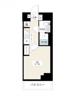 ＡＲＣＯＢＡＬＥＮＯ ＴＡＭＡＧＡＷＡ ＡＺの間取り図