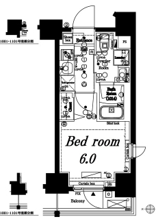 アクサス旗の台の間取り図
