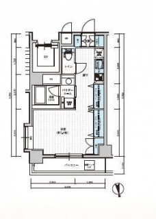 メインステージ西葛西IIの間取り図