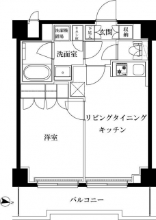 ルーブル志村坂上の間取り図