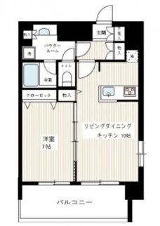 メインステージ浅草橋の間取り図