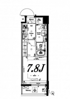 アクサス池袋レジデンスの間取り図