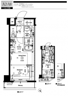 アークマーク王子本町の間取り図