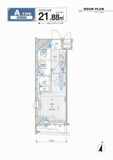 メインステージ高円寺の間取り図