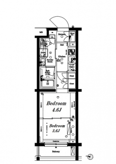 アークマーク新中野の間取り図