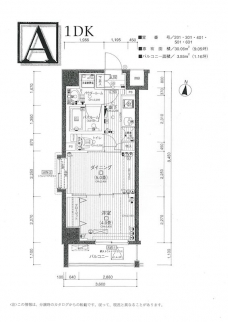 日神デュオステージ王子神谷の間取り図