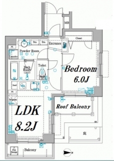 アクサス東武練馬の間取り図