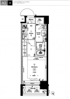 アクサス池袋レジデンスの間取り図