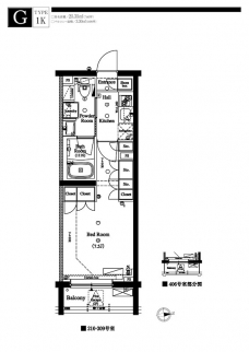 アクサス駒場東大前の間取り図