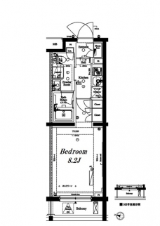 アークマーク新中野の間取り図