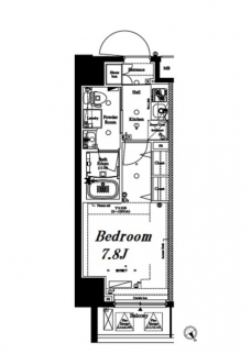 アクサス池袋レジデンスの間取り図