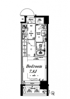 アクサス池袋レジデンスの間取り図