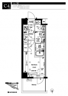 アークマーク品川中延Sta.の間取り図
