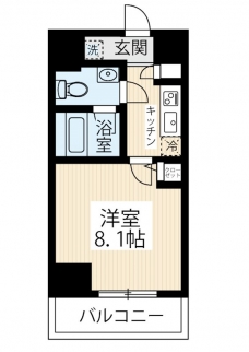 ＨＹ’ｓ ＭＡＸＩＶ 立川錦町の間取り図