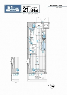 メインステージ高円寺の間取り図