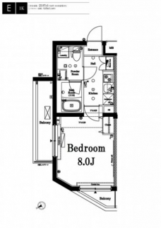アクサス国分寺の間取り図