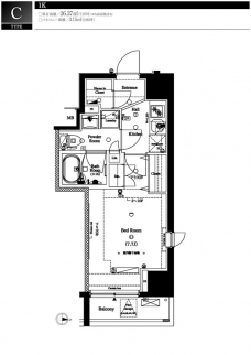 アクサス西大島Sta.の間取り図