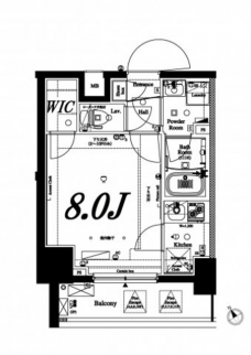 アクサス池袋レジデンスの間取り図