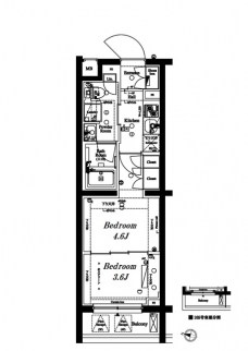 アークマーク新中野の間取り図