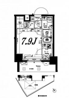 アクサス池袋レジデンスの間取り図