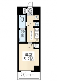 ＨＹ’ｓ ＭＡＸＩＶ 立川錦町の間取り図