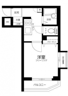 プレール・ドゥーク新高円寺の間取り図