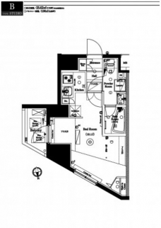 アクサス桜上水アジールコートの間取り図
