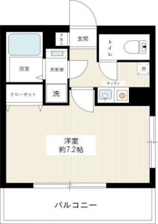 ＭＡＸＩＶ池袋の間取り図