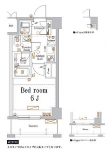アクサス志村坂上の間取り図