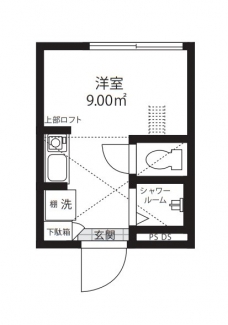 Nano上落合の間取り図