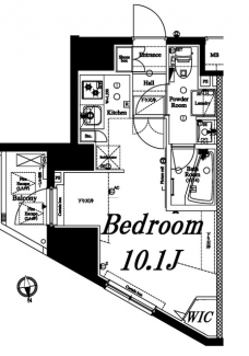 アクサス桜上水アジールコートの間取り図