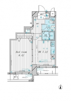 メインステージ多摩川IIの間取り図